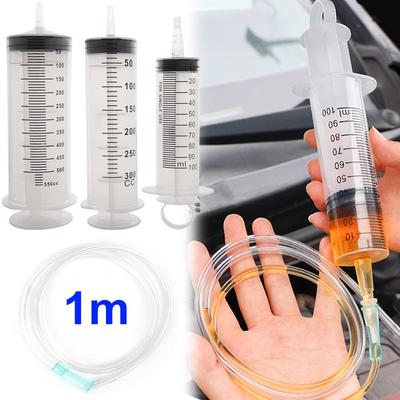 100-550 ml Großvolumen-Injektor, wiederverwendbarer Ölpumpen-Injektor mit 100 cm Gummischlauch, Ölbefüllungs-/Extraktionsgerät, Autoteile