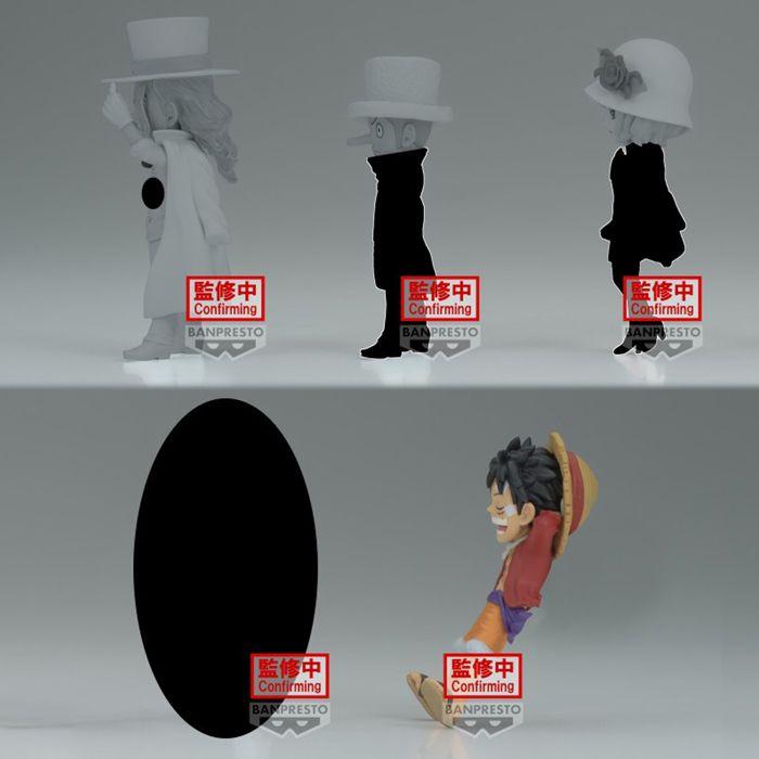 Figurines - banpresto - pack de figurines one piece wcf - 5 personnages - multicolore - idéal collection