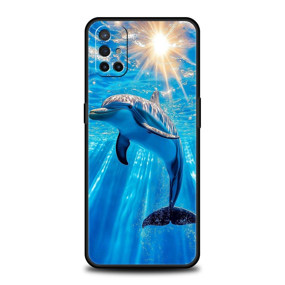 

Чехол для телефона Океанский дельфин для OnePlus 15 13 12 11 10 Pro 13T 13R 12R 9 8T 8 7 7T 9R Nord 2T CE 2 3 4 5G Мягкий чехол OnePlus 9R