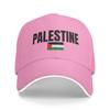 Palestine  Casual Baseball Cap  Running Hippie Trucker Hat Spring Sun Visor UnisexTeens Fashion Baseball Caps