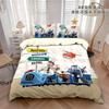 NEW Cute cartoon super wings Bedding Sets exquisite supplies set duvet cover bed comforter set bedding set luxury birthday gift