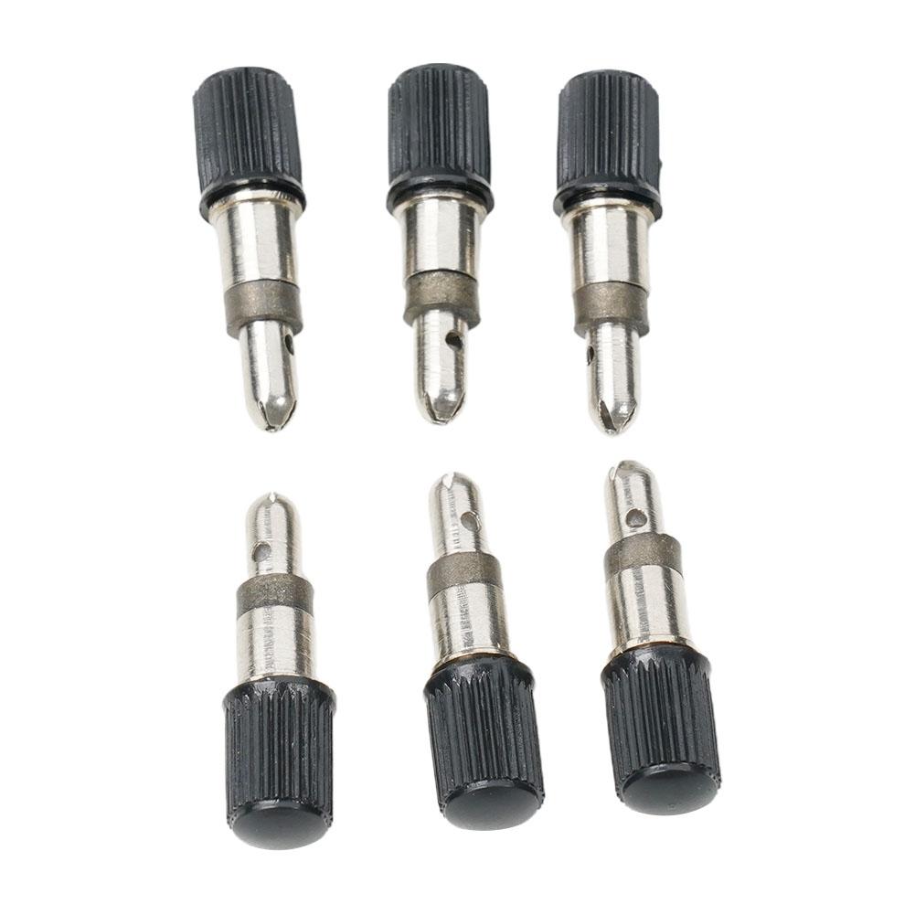 4/6PCS Quality-Flash Valve DV Bicycle Valve With Dust Cap Valve Core