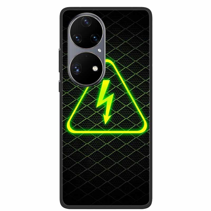 Phone Case For Huawei P50 Pro Cover Soft Silicone Cool coque For Huawei P50Pro P50 Pro 5G Back Cases P 50 Pro Fashion TPU Fundas