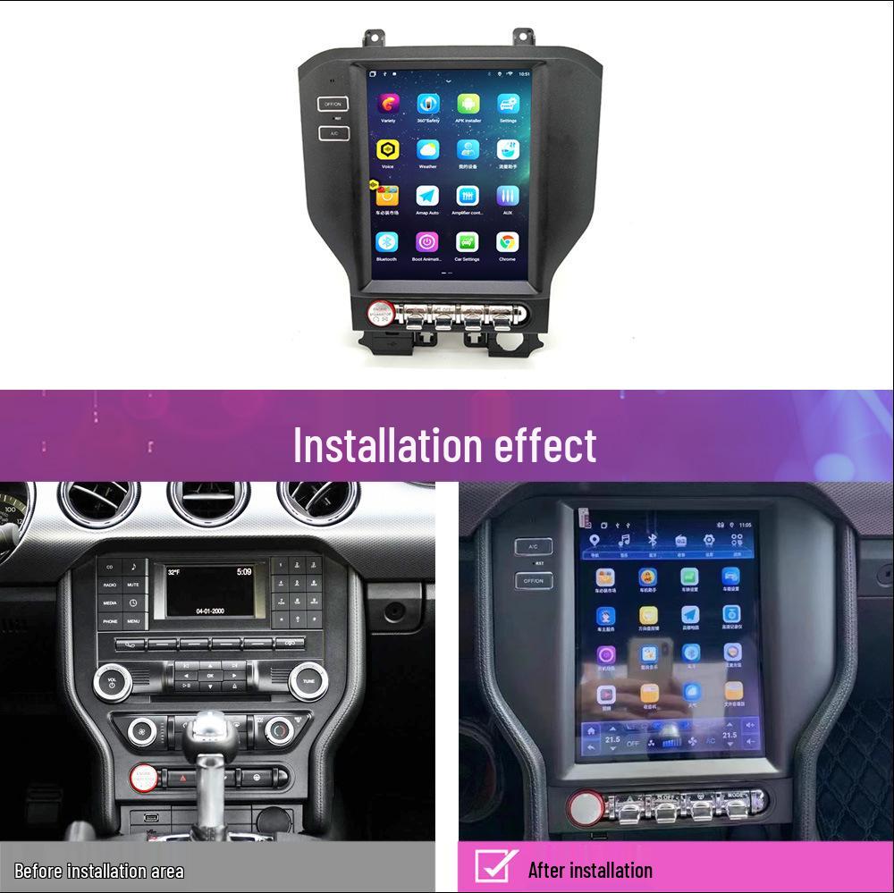 Android GPS Navigation with Bluetooth and CarPlay for 2015-2022 Ford Mustang