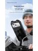 Electric Bike & Motorcycle Phone Holder - Shockproof & Waterproof for Food Delivery Navigation.