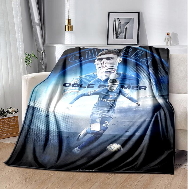 Cole Palmer Flannel Blanket Soft Warm All-Season Throw, Design for Camping, Car Travel, Hiking Sofa, Bed, Office Perfect Gift for Parties