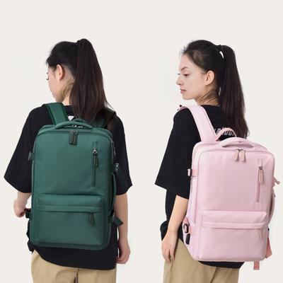 Erweiterbarer Reiserucksack Große Kapazität Handgepäck-Rucksack mit USB-Ladeanschluss 15,6-Zoll-Laptop-Rucksack Wochenend-Tagesrucksack für Herren