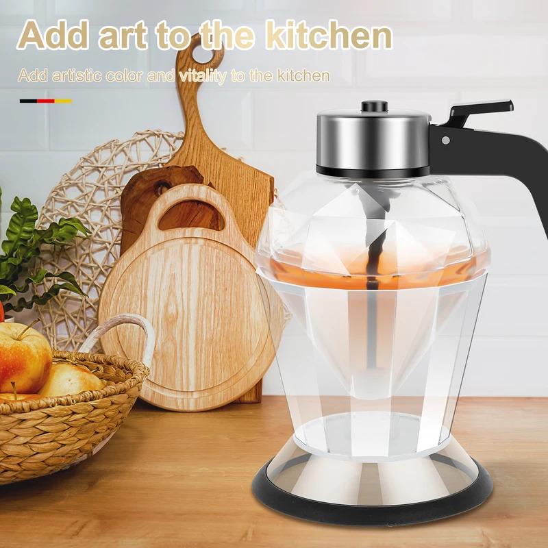 ABS-Spenderbehälter, Honig-/Sirup-Paarung, geeignet für Kuchen und Desserts, ein Werkzeug für die Heimküche