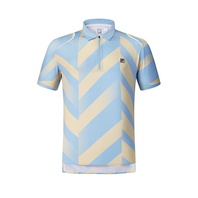 Men's Shirt FILA Polo Shirt Men's Jade White