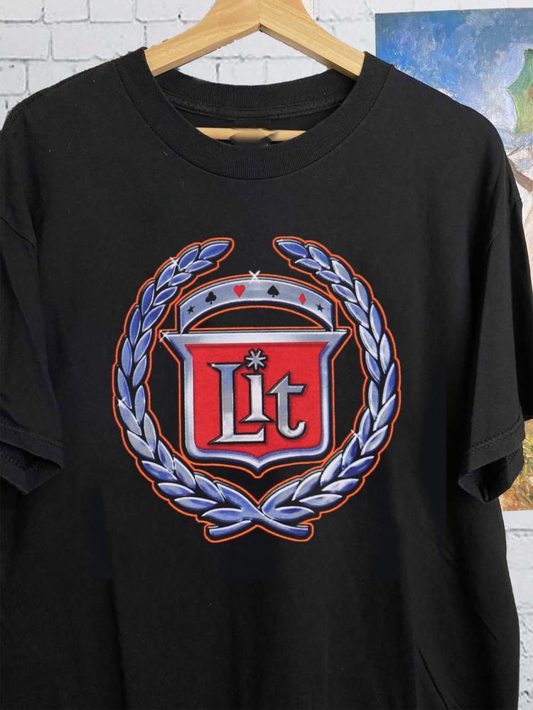 Lit Orange County California USA Logo T Shirt Black All Size S-5XL DS110 Unisex T-Shirt XXXL