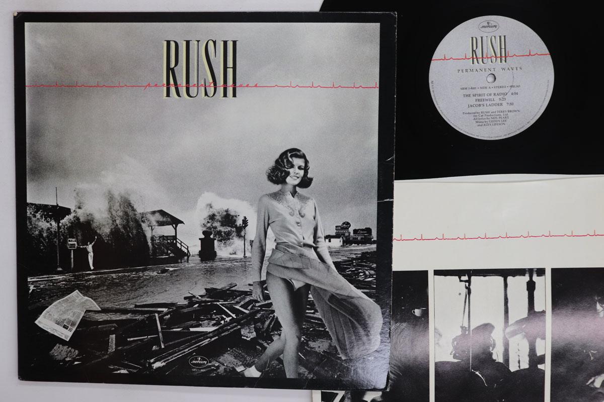 Виниловая пластинка RUSH  Permanent Waves SRM14001 MERCURY 1980 США Рок Б/у