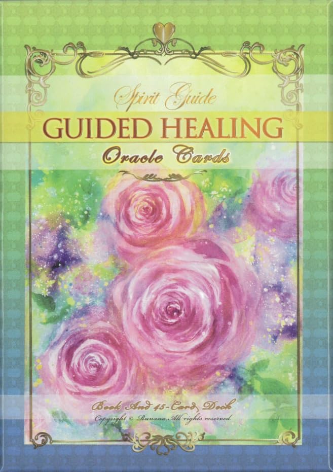 Guided Healing Oracle Cards Healing Vibration Art Therapist Rukana 45 Cards with Japanese Instructions [Authentic]