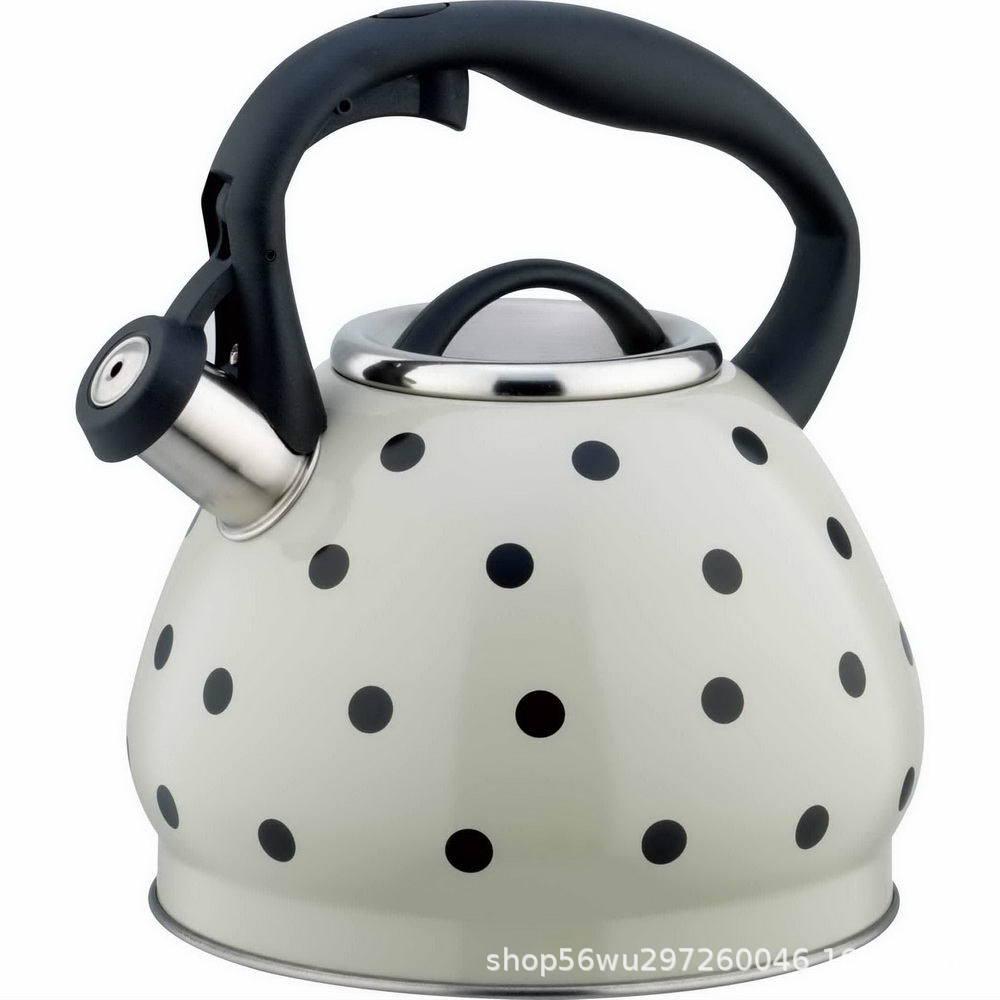 3L Pumpkin Pattern Stainless Steel Whistling Kettle for Household Stoves and Induction Cookers