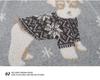 Unisex Lazy Style Jacquard Dog Sweater: Autumn/Winter Loose Round Neck Knitwear