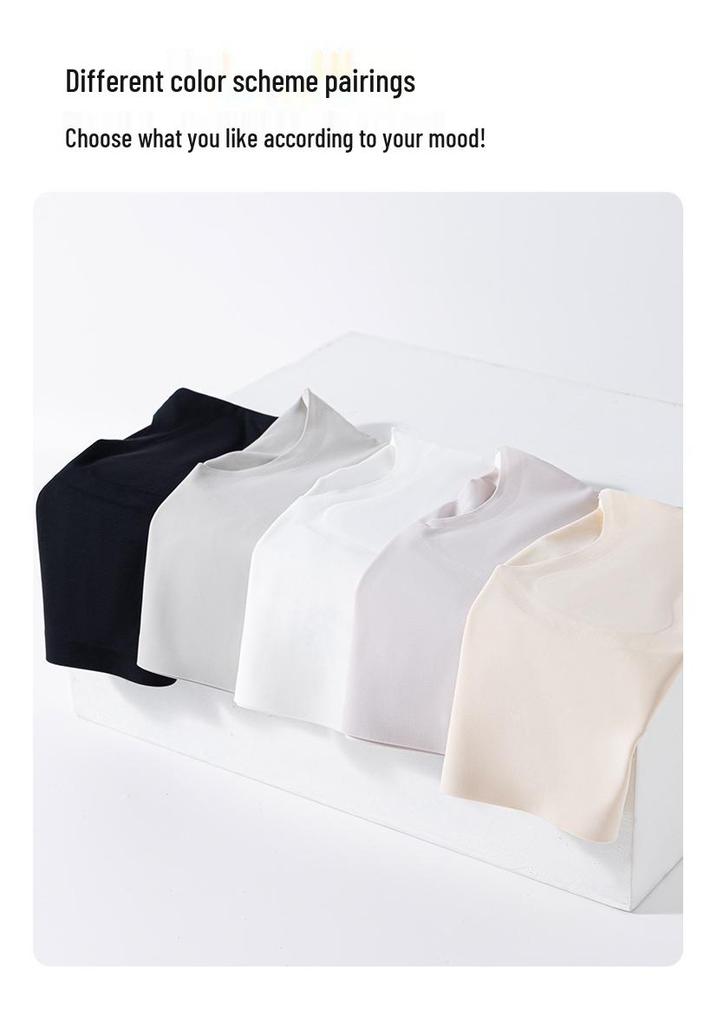 Women's Seamless Ice Silk Briefs: 2026 Antibacterial, Non-Chafing, Thin Yoga Underwear