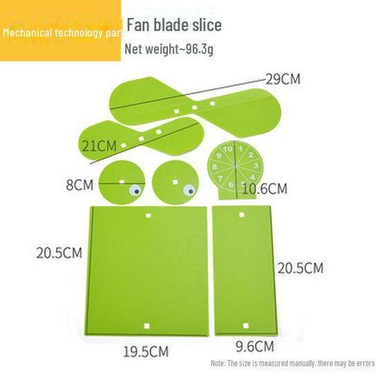 Kompatibilní stavební bloky s velkými částicemi: Příslušenství pro výuku mechanických převodů a robotů (9656 sypkých kusů)
