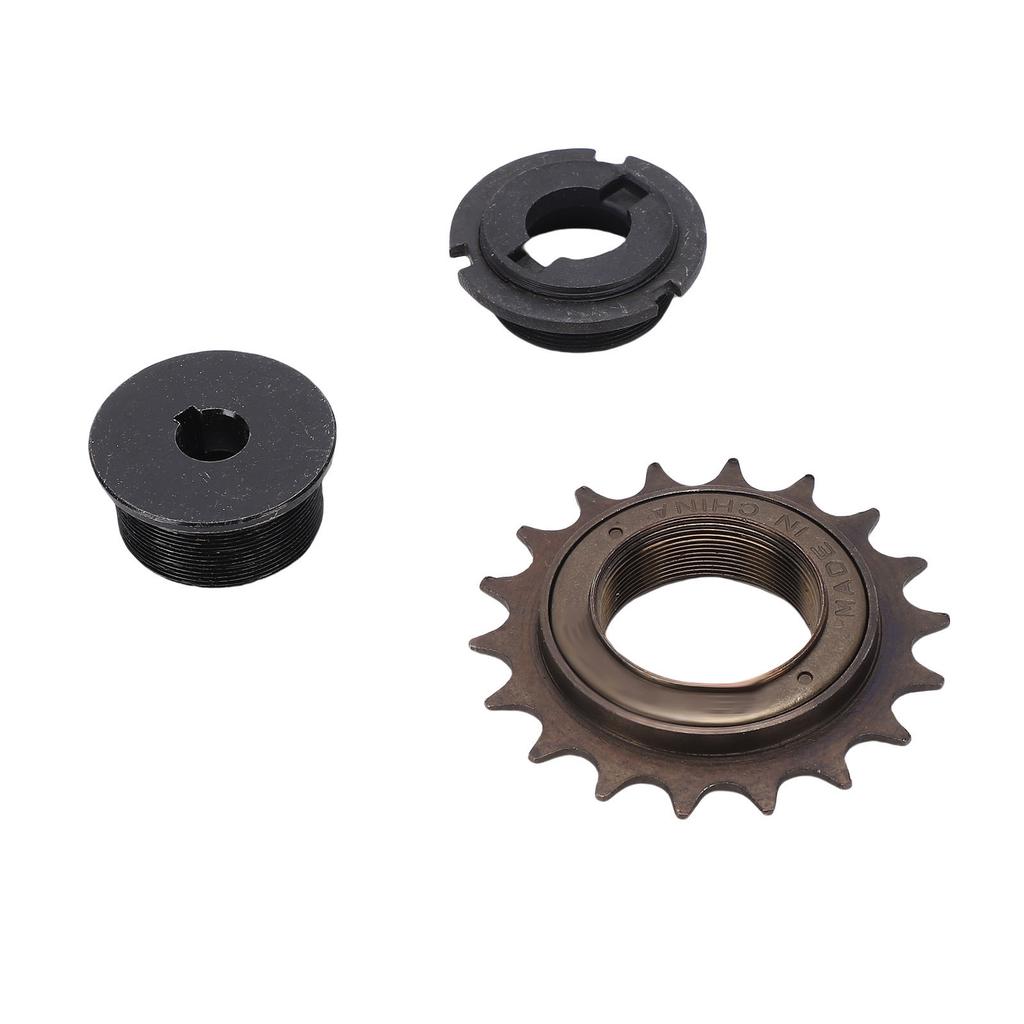 18T freewheel with right adapter connection kit, freewheel spare parts with thread