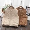 Kids' Autumn/Winter Three-Proof Padded Vest - Warm & Stylish for Boys and Girls