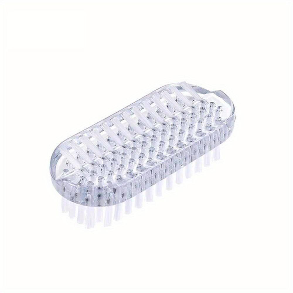 1pc Double Sided Nail Brush Cleaning Brush, Manicure And Pedicure Tool For Fingernails Toenails