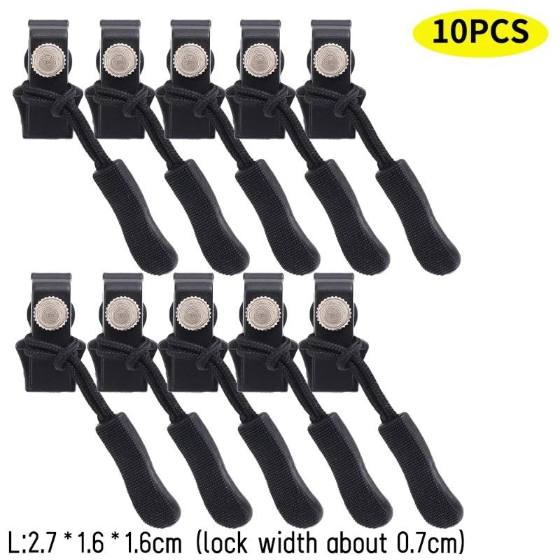 Zipper Universal Repairer for Replacing Metal Zippers, Backpack Accessories, Outerwear, Clothes, Tool Free, Detachable Zippers