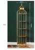Wrought Iron Multi-Layer Floor-Standing Flower Pot & Storage Rack for Living Room, Bedroom, Balcony & Bathroom.