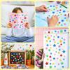 Glitter Foam Star Stickers Colorful Self Adhesive Eva Foam Stickers Diy Crafts Scrapbooking Home Christmas Party Decoration