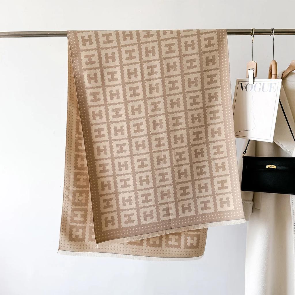 New Luxury Brand Winter Cashmere Scarf Women 65x185cm Female Warm Pashmina Shawls Wrap Scarves Blanket Thick Ladies Bufanda