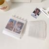 Ins Style Po Holder for 3.5inch Po K-Pop Idol Pocard Holder Album Table Desktop Decoraiton Polaroid Po Album Gallery