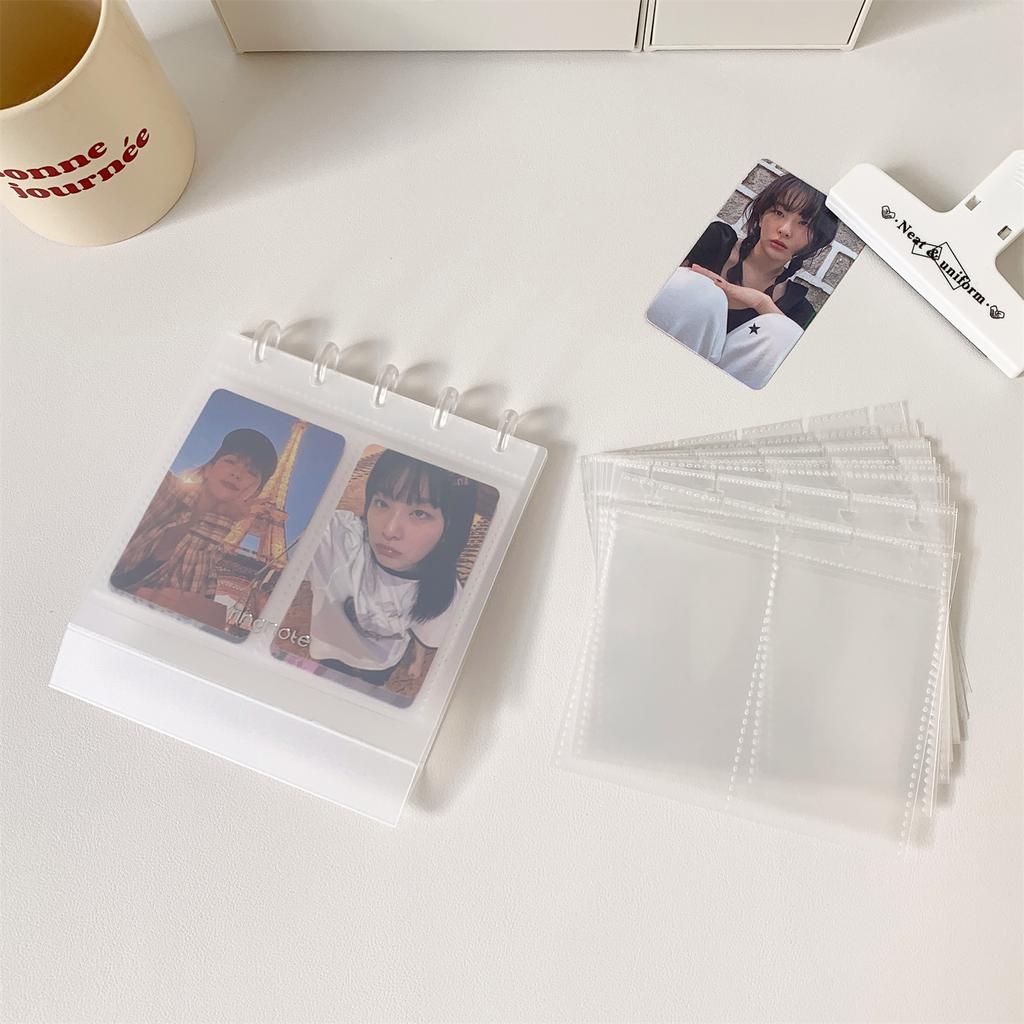 Ins Style Po Holder for 3.5inch Po K-Pop Idol Pocard Holder Album Table Desktop Decoraiton Polaroid Po Album Gallery