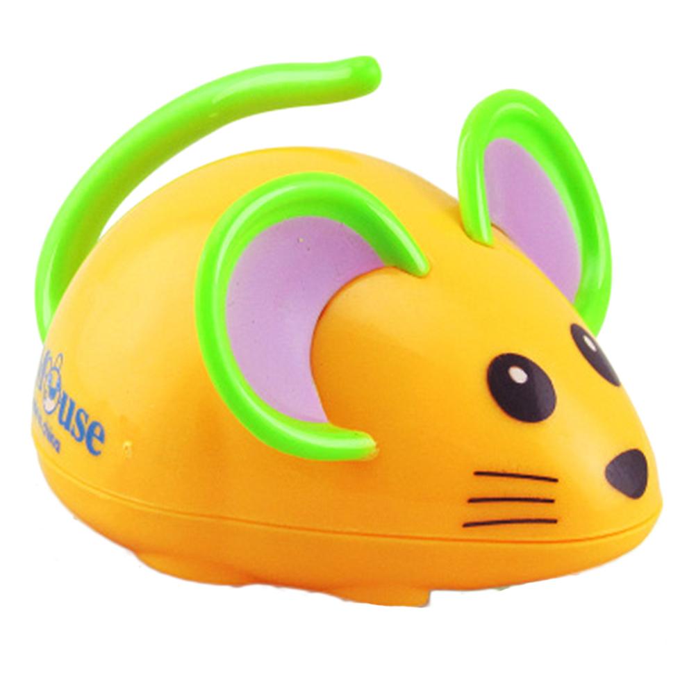 1 pz Topo Cartone Animato Giocattolo a Carica bambini Corsa Catena Carica a Molla Piccoli Giocattoli Bambino Primo Adorabile Topo Topo Giocattolo Educativo Regalo per Bambini