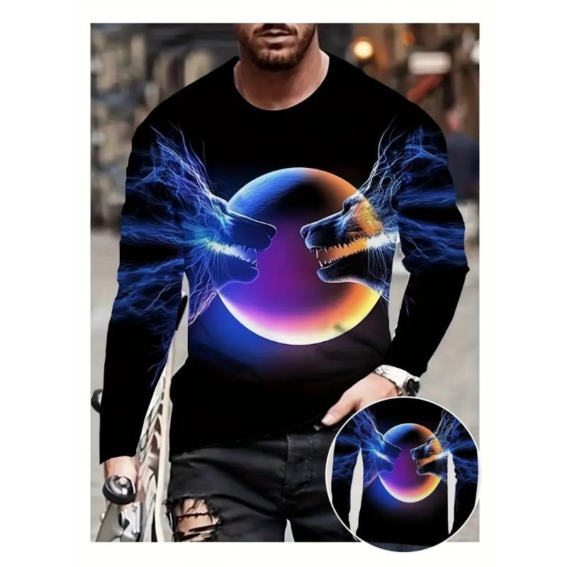 Vintage Skull Graphic Men s Sweatshirt 3D Print Retro Pattern Long Sleeve Pullover Loose Round Neck Comfortable Clothes For Male 6XL 1266₽