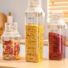 Versiegeltes Glas Gewürze Snacks Aufbewahrungsbehälter Einfache Wartung BPA-frei Sicher Auslaufsicher Küchenaufbewahrungsbehälter