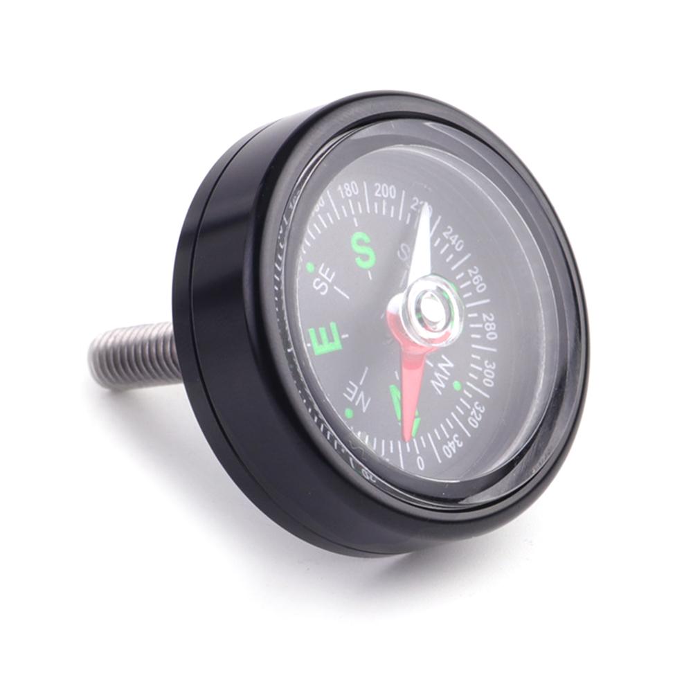 Bike Compass Lightweight Handlebar Compass Waterproof Bicycle Compass S/L Multi-Purpose Bicycle Handlebar Accessory