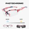 UV400 Safety Goggles Photochromic Cycling Glasses Men Women Outdoor Sport Eyeglasses Bike Sunglasses Bicycle Eyewear