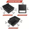 Car Central Armrest Console Box Suede Storage For Tesla Model 3 Y 2021-2023 Armrest Hidden Drawer Storage Box Accessories