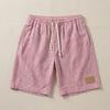 New Men'S Vintage Breathable Linen Loose Holiday Shorts Fashionable Casual Shorts