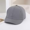 Short-Brimmed Solid Color Baseball Cap Lightweight Quick-Dry Polyester Adjustable Buckle Closure Sun Protection Breathable