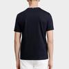 FILA Solid Color Round Neck Simple Casual Commuter Pullover Dopamine Short Sleeve T-Shirt Men T-Shirt Blue F11M321117FNV