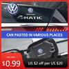 For VOLKSWAGEN VW GTI B5 2025 Hot For Volkswagen Car Metal Emblem Wiper Stickers Reflective Decor Decals For Volkswagen GOLF 5 T