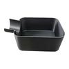 Washing Machine Drain Tray 19 X 8 X 8 Cm, Side Hanging Water Collection Basin with Hose Guide for Laundry Rooms