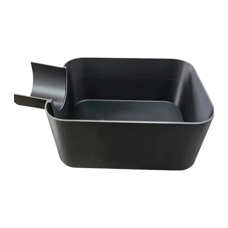 Washing Machine Drain Tray 19 X 8 X 8 Cm, Side Hanging Water Collection Basin with Hose Guide for Laundry Rooms