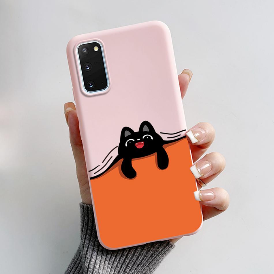 For Samsung Galaxy S20 Case S20 Ultra Soft Silicon Back Cover Astronaut Phone Case For Samsung S20 FE Case S20 Plus S 20 Capa