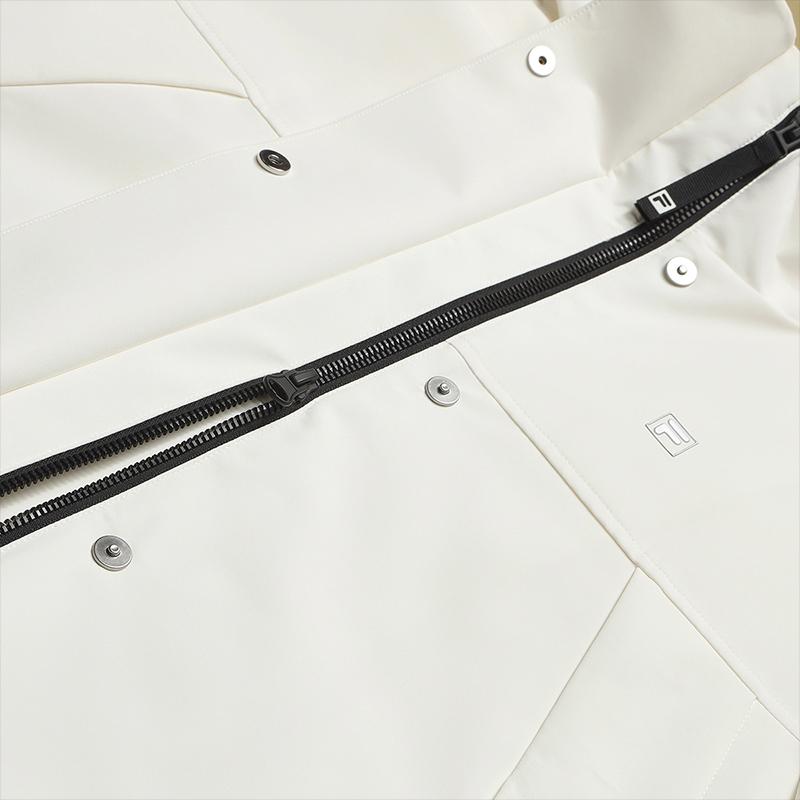 Fila White Casual Fashion Simple Warm Thick Loose Two-Piece Down Jacket Women Outerwear F11W543917FWT