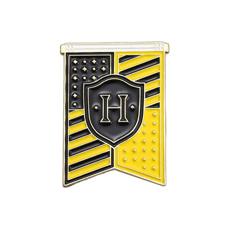 Unique Colorful And Cartoon Character Badge Set For Magical Academy Fans Brooches Stylish
