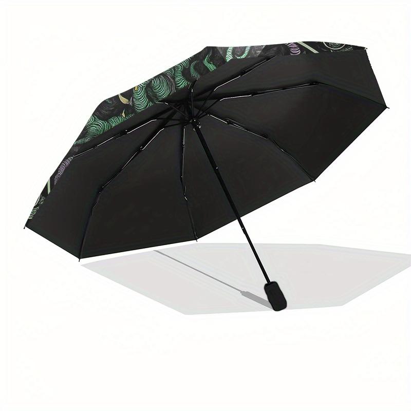 Enchanted Mandala: A Mystical Artwork for Your SpaceUmbrella, Portable 3-Fold Umbrella for Men & Women,Christmas Gift ES322