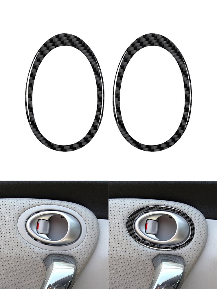 Black Car Interior Decoration Protection Carbon Fiber Sticker For Honda CR-Z 2011-2016 Auto Styling Accessories