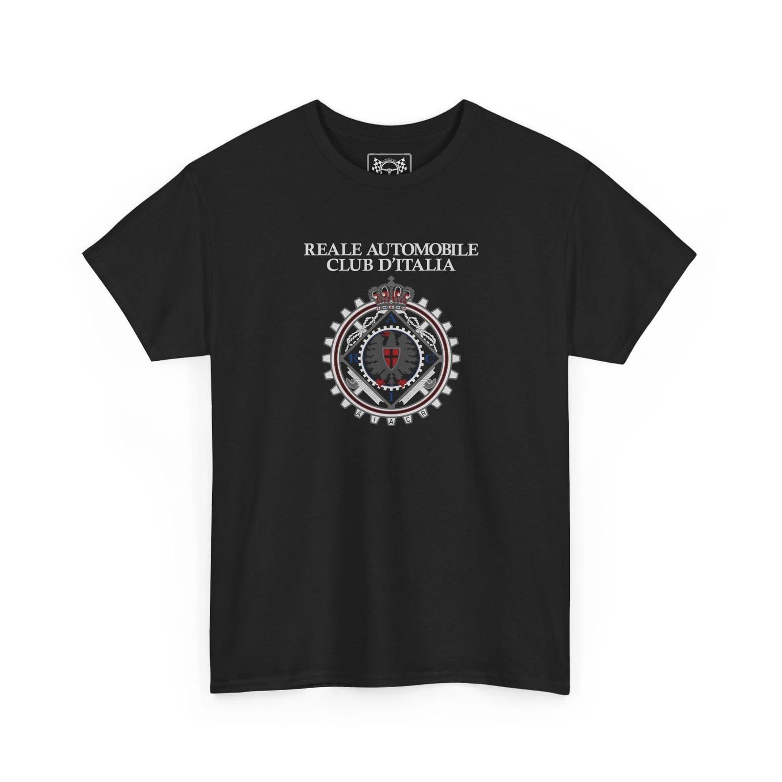 Reale Automobile Club d’Italia T-Shirt - Motorsports Vintage Tee Racing Fan Gift S