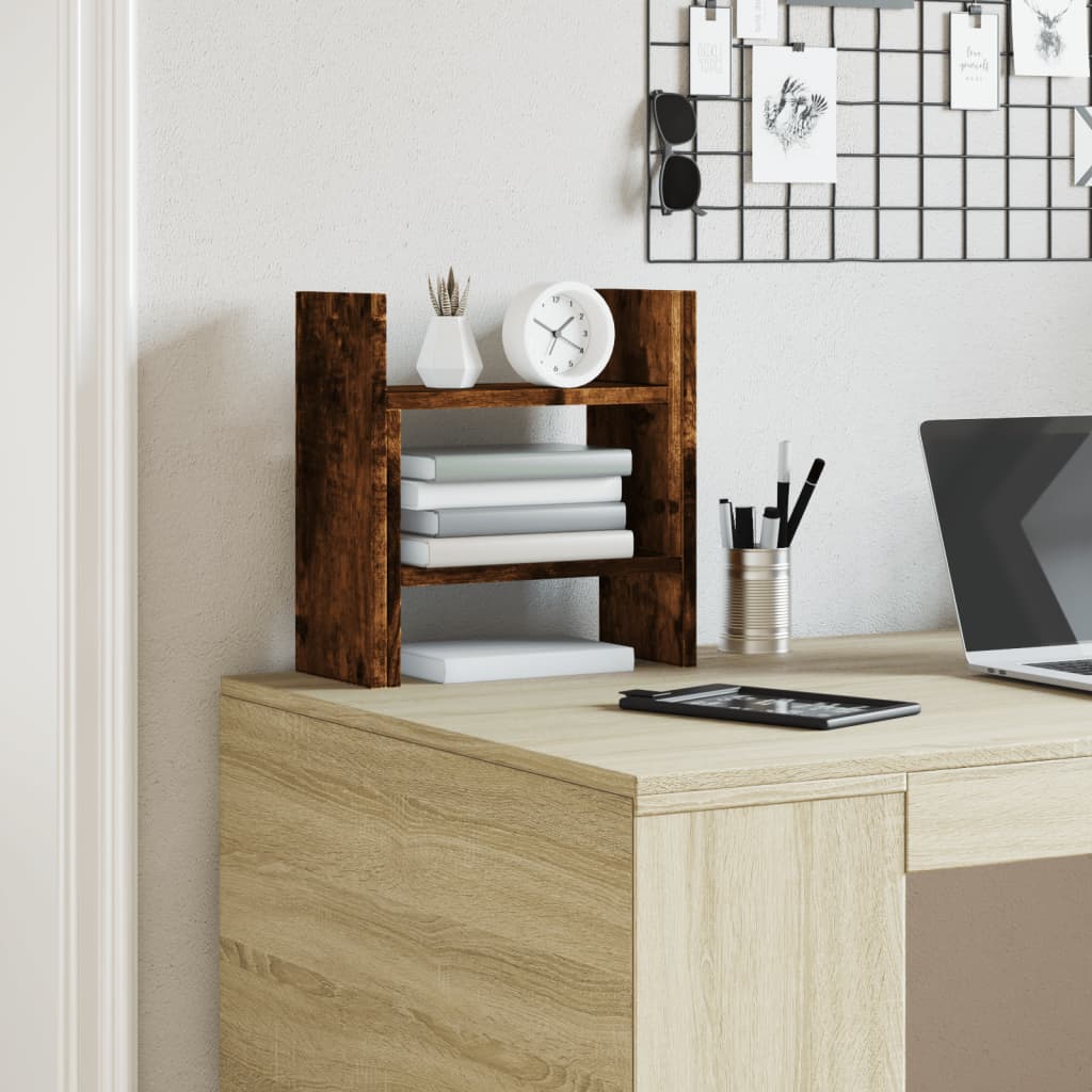 Organizer Na Biurko, Przydymiony Dąb, 34,5X15,5X35,5 Cm
