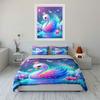 Majestic swan's dreamy realm. Bedding sets Duvet covers Pillowcases(1* Duvet Cover 2* Pillowcases without duvet insert)