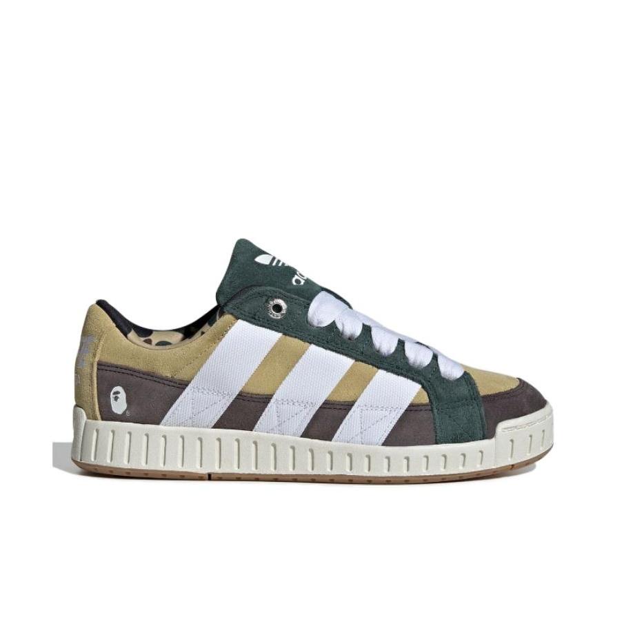 BAPE X Adidas LWST Sand Unisex Sneakers Tan Cloud-White Core-White IE6118